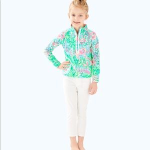 Lilly Pulitzer Girl’s Popover Sea Salt Parade